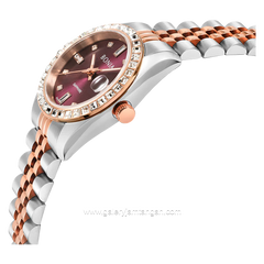 BONIA BNB10553-3607S Women's Watches Silver Dial Purple Stainless Steel