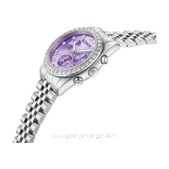 BONIA BNB10842-2307S Silver Dial Purple Stainless Steel