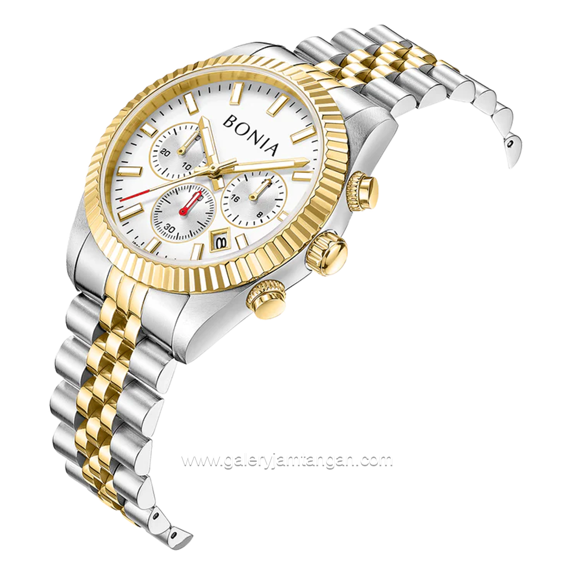 BONIA BNB10845-1112C Chronograph Silver Gold Stainless Steel