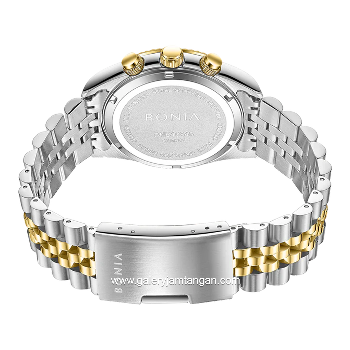 BONIA BNB10845-1112C Chronograph Silver Gold Stainless Steel