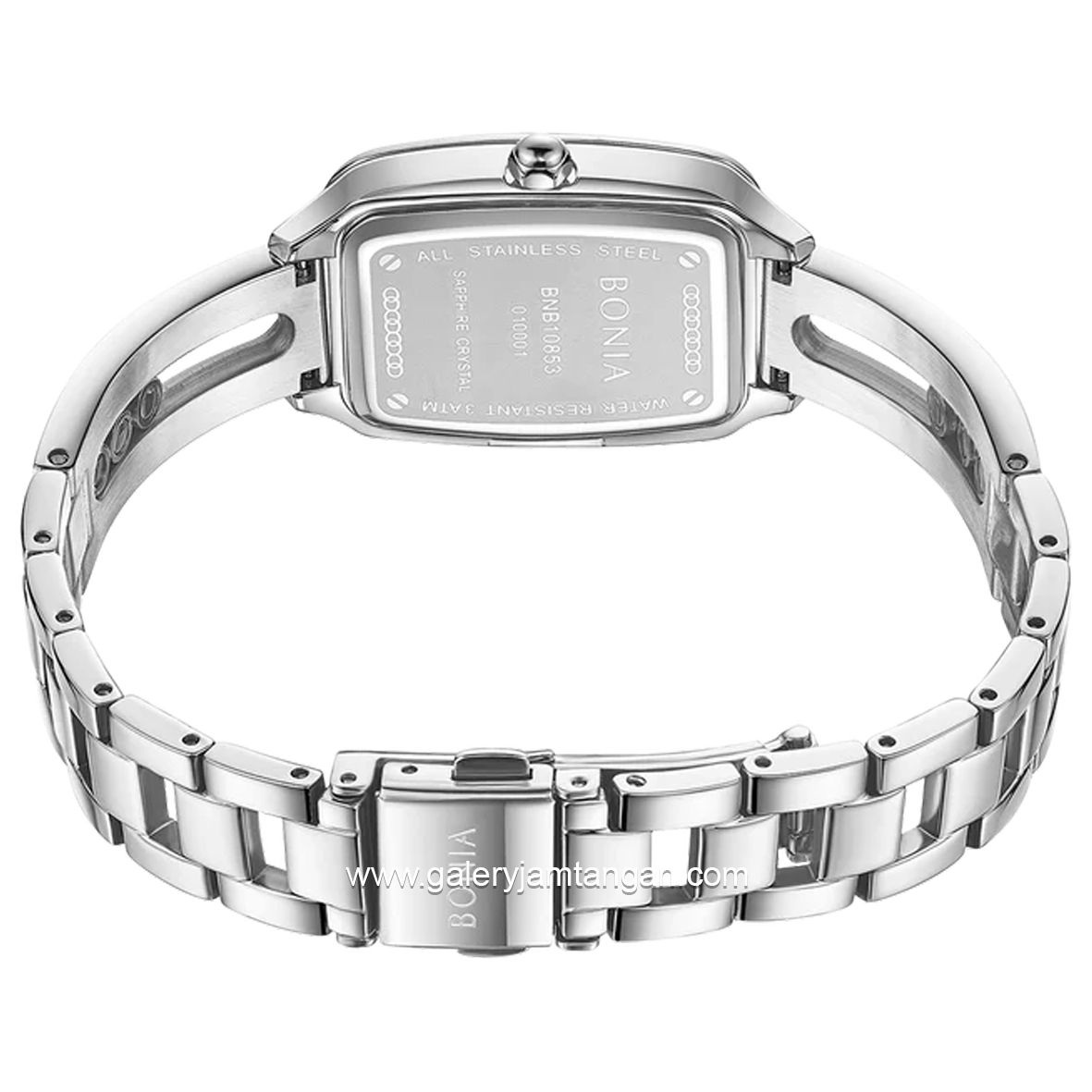 BONIA BNB10853-2377S Silver Dial Pink Stainless Steel