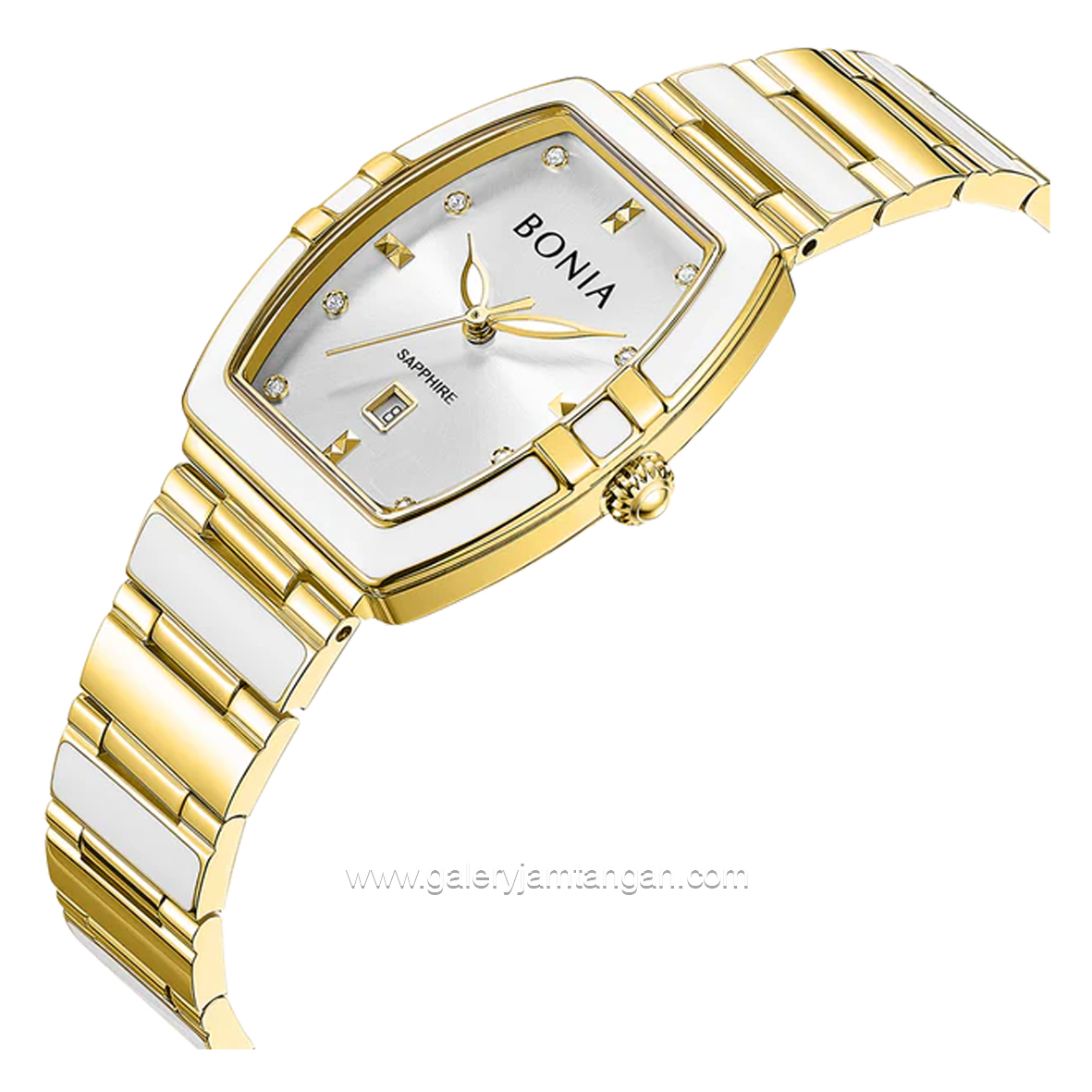 BONIA BNB10856-2217 Gold White Stainless Steel