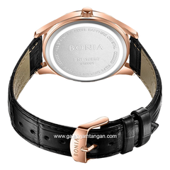 BONIA BNB10857-1512 Men's Watches Black Rosegold Stainless Steel