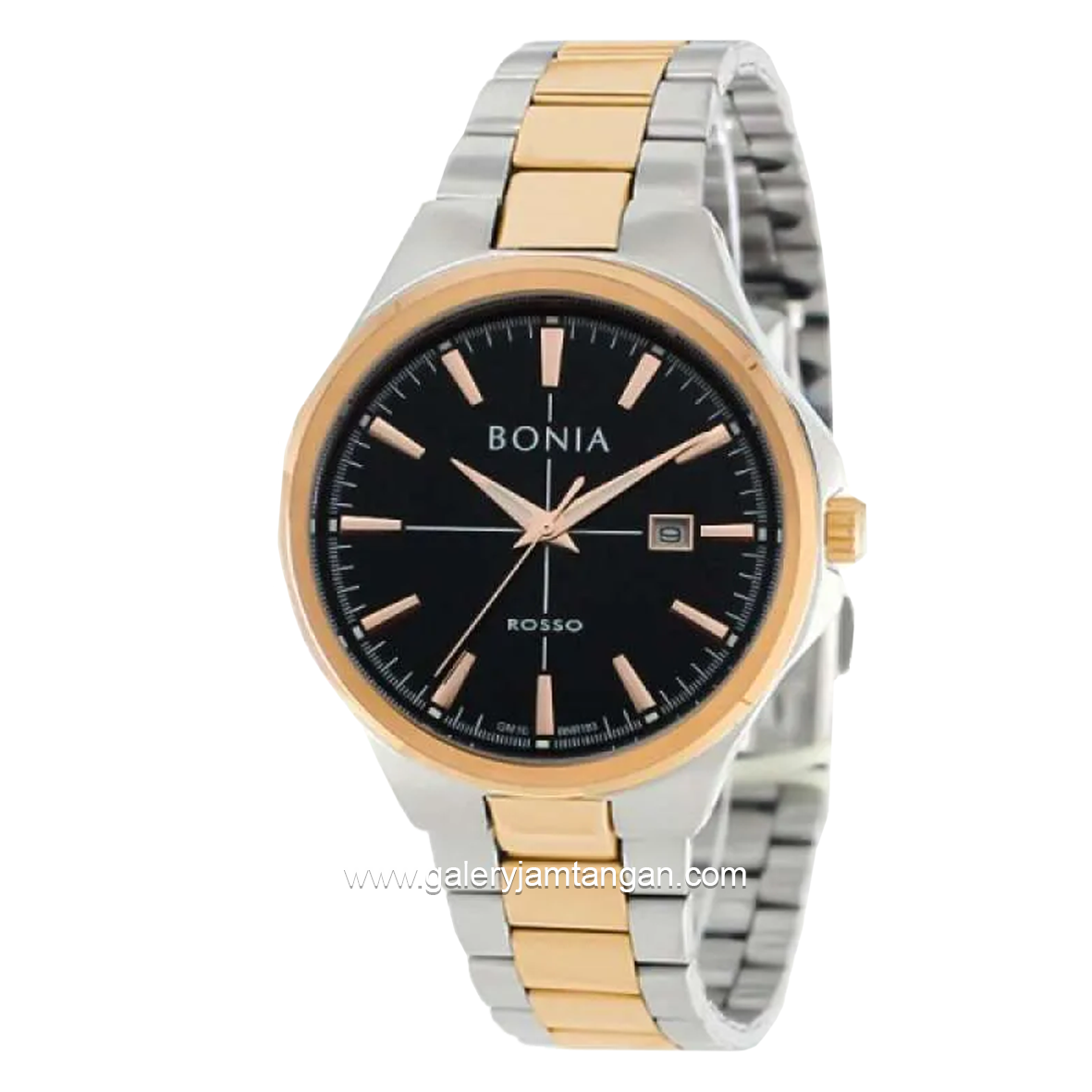 BONIA BNR183-1632 Silver Combinasi Gold Stainless Steel