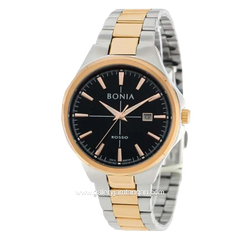 BONIA BNR183-1632 Silver Combinasi Gold Stainless Steel