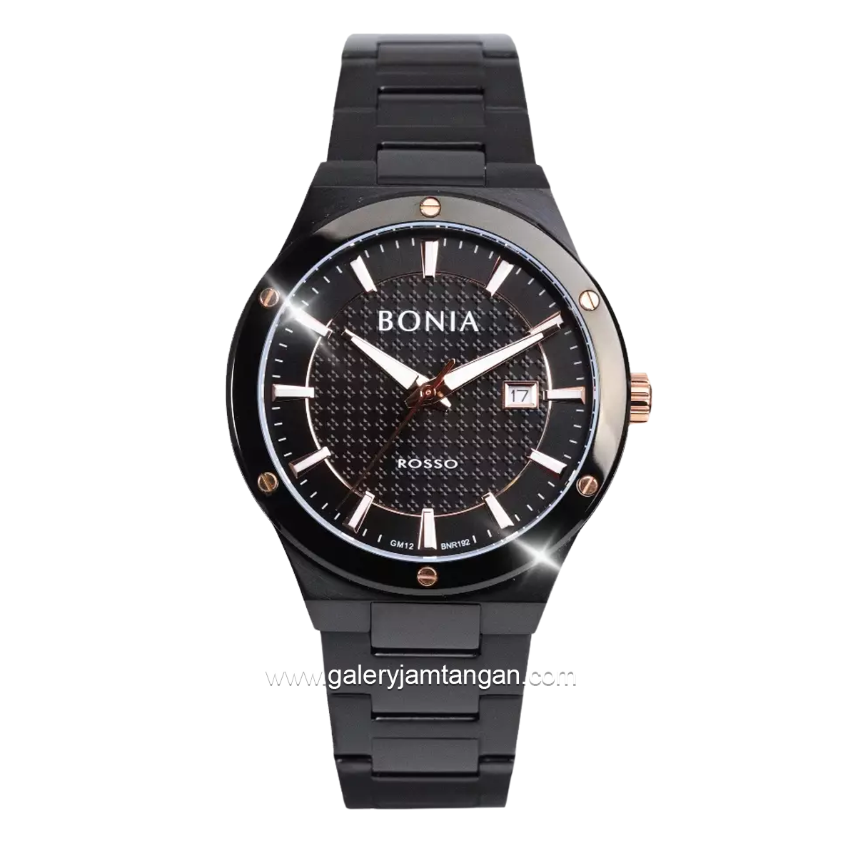 BONIA BNR192-1732 Full Black Stainless Steel