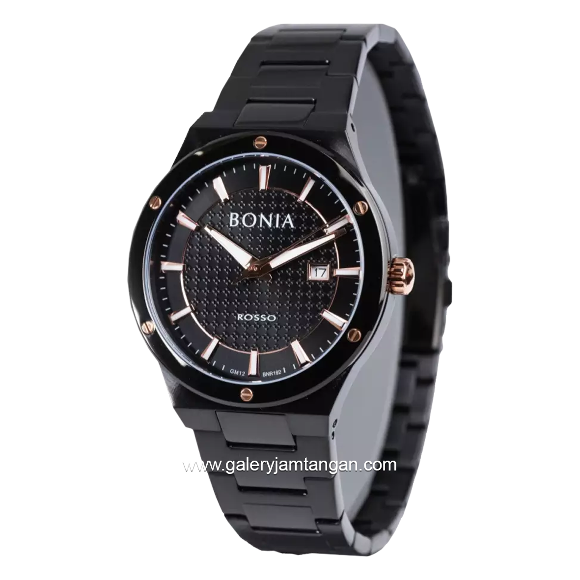 BONIA BNR192-1732 Full Black Stainless Steel