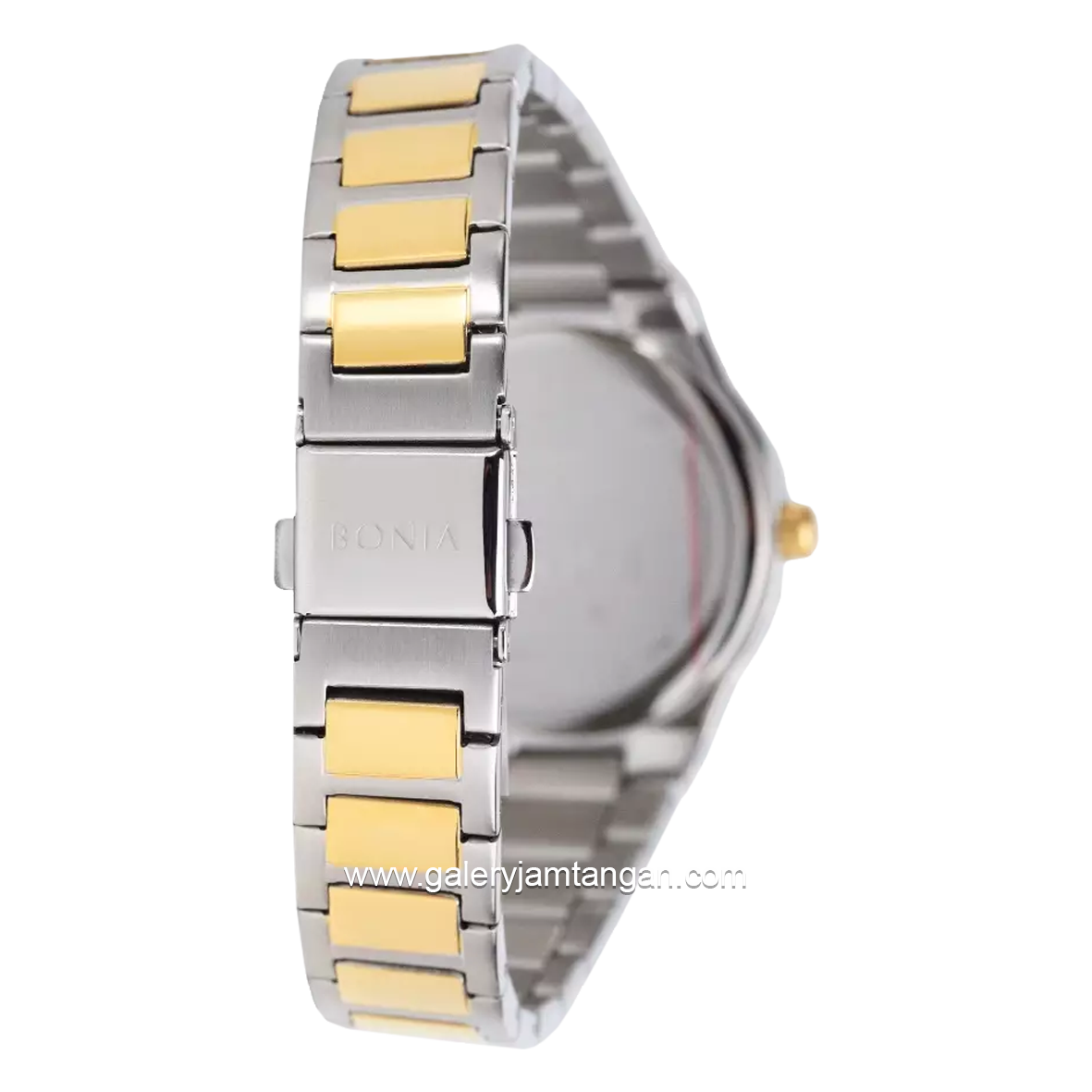 BONIA BNR192-2117 Silver Gold Dial White Stainless Steel