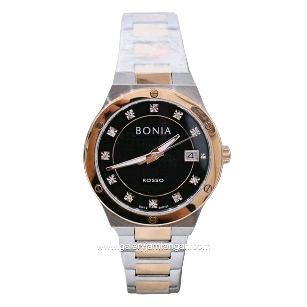 BONIA BNR192-2637 Combination Silver Rosegold Stainless Steel