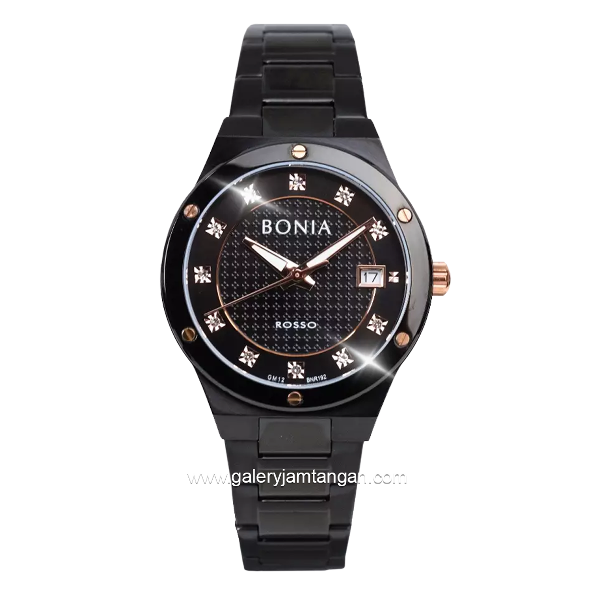 BONIA BNR192-2737 Full Black Stainless Steel