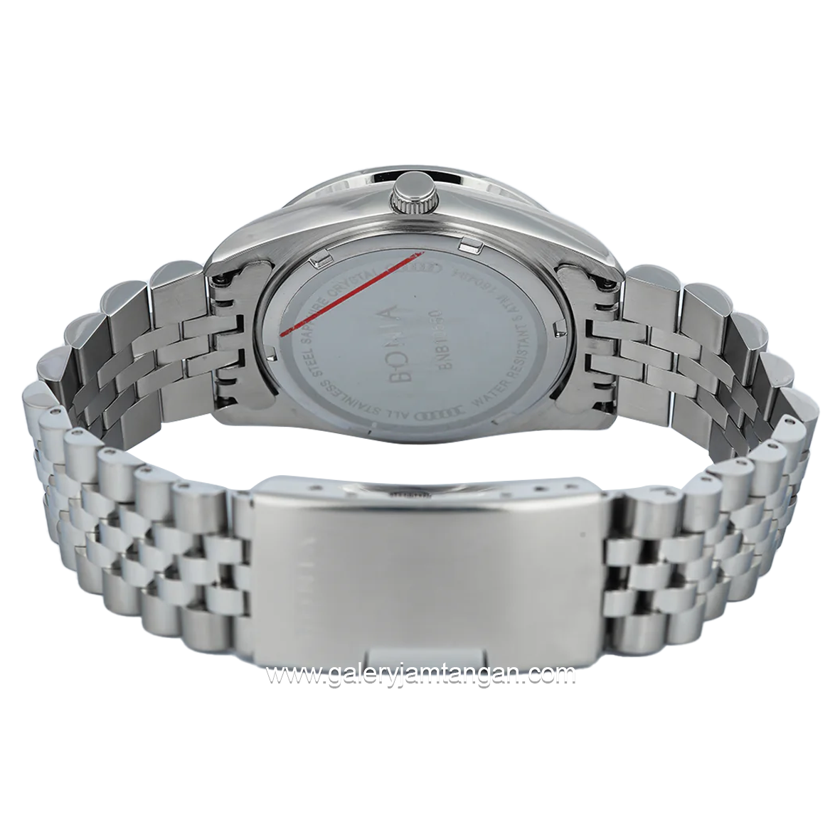 BONIA BNB10550-1316S Silver Dial White Stainless Steel