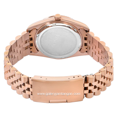 BONIA BNB10550-1516 Rosegold Dial White Stainless Steel