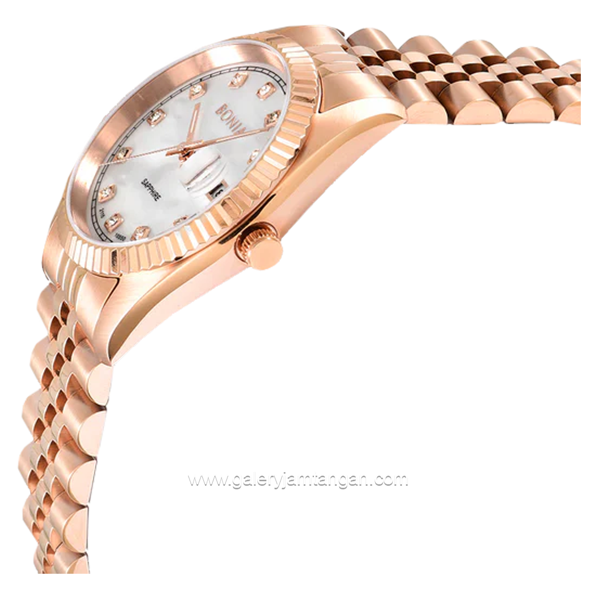 BONIA BNB10550-1557 Rosegold Stainless Steel Strap