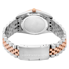 BONIA BNB10550-3657 Combination Silver Rosegold Dial White Stainless Steel