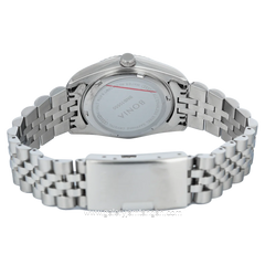 BONIA BNB10550-3316S Silver Dial White Stainless Steel