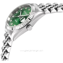 BONIA BNB10550-3398 Silver Dial Green Stainless Steel