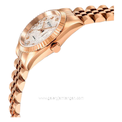 BONIA BNB10550-3516 Rosegold Dial White Stainless Steel