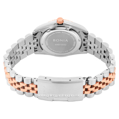 BONIA BNB10550-3677 Silver Rosegold Dial Pink Stainless Steel