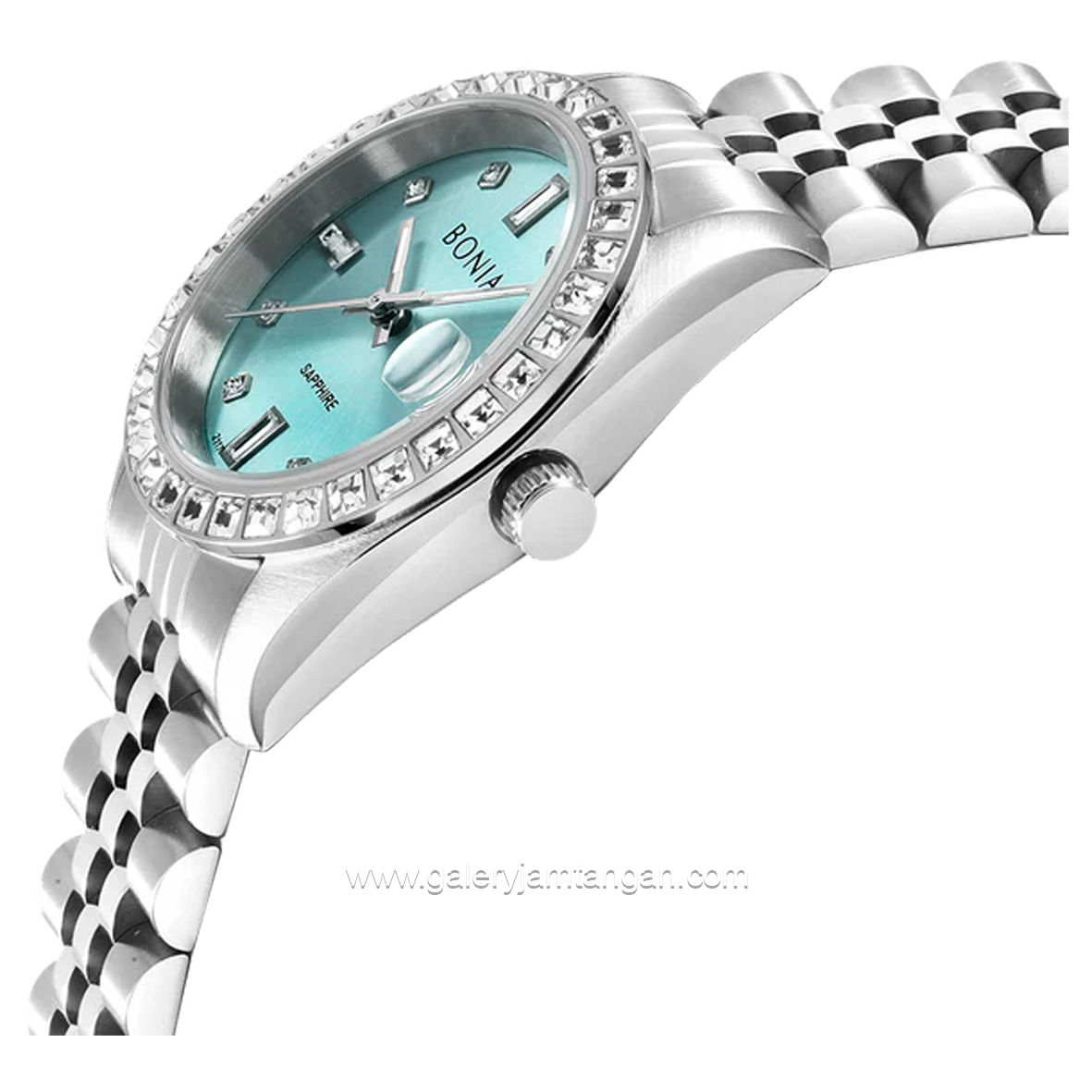 BONIA BNB10553-3388S Silver Dial Blue Stainless Steel