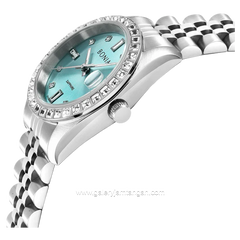 BONIA BNB10553-3388S Silver Dial Blue Stainless Steel