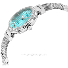 BONIA BNB10626-2382S Silver Dial Blue Sapphire Crystal Stainless Steel