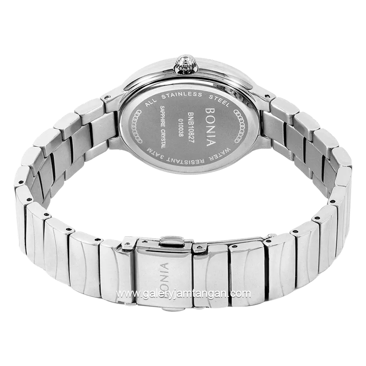 BONIA BNB10827-2373S Silver Dial Pink Stainless Steel