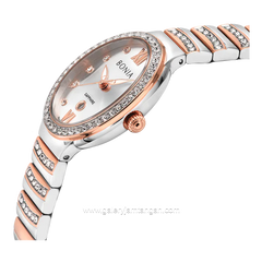BONIA BNB10827-2613S Silver Rosegold Stainless Steel