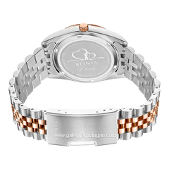 BONIA BNB10873-2687 Silver Rosegold Dial Green Stainless Steel