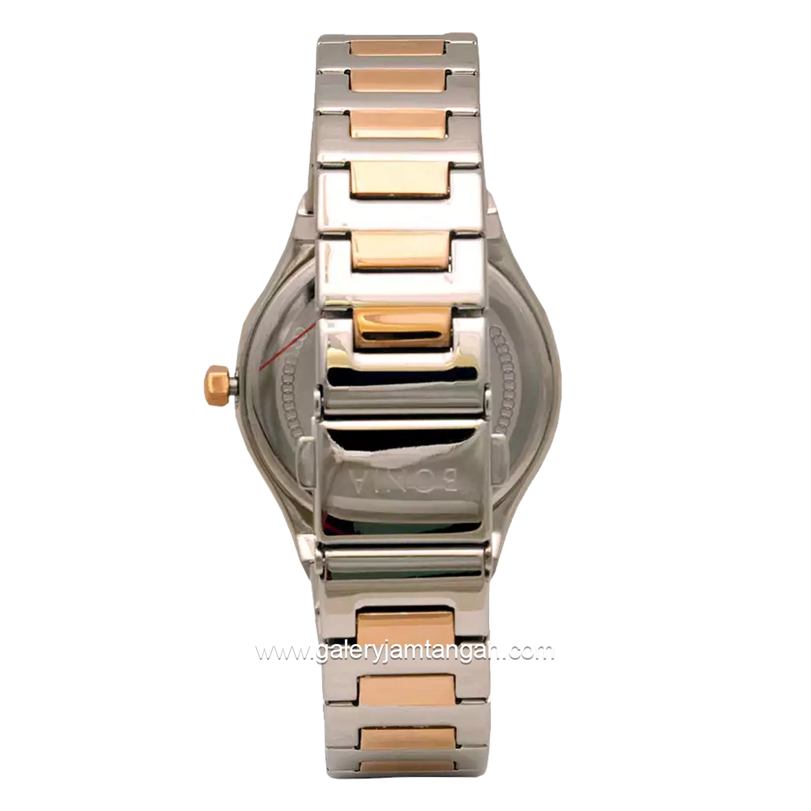 BONIA BNR191-2695 Silver Rosegold Dial Green Stainless Steel