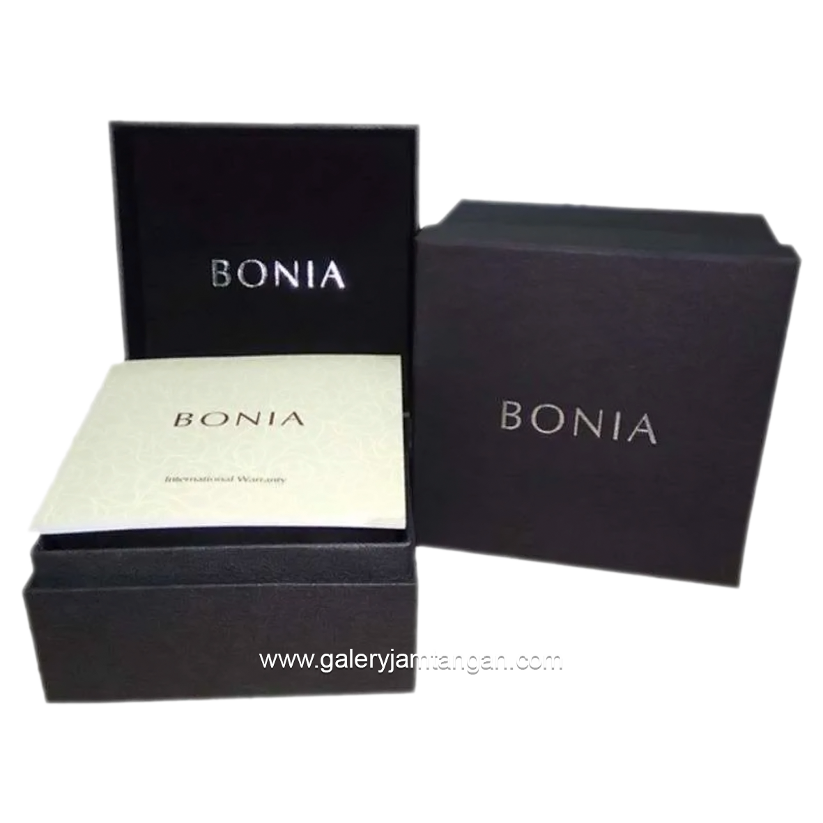 BONIA BNB10014-2259S White Leather Strap