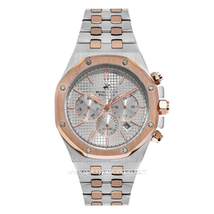 Beverly Hills Polo Club BP3051X.530 Silver Rosegold Stainless Steel