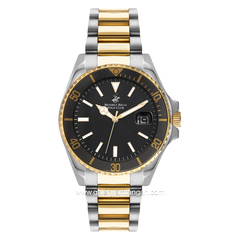 BEVERLY HILLS POLO CLUB BP3125X.250 Silver Gold Stainless Steel