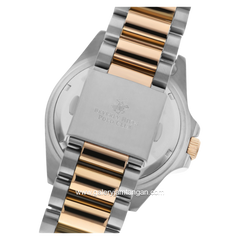 BEVERLY HILLS POLO CLUB BP3125X.590 Silver Gold Stainless Steel