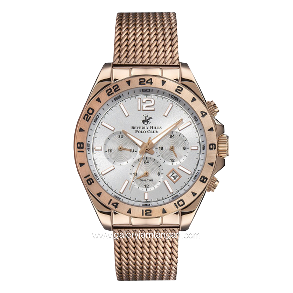 Beverly Hills Polo Club BP3128X.430 Stainless Steel Shandrope Multifunction