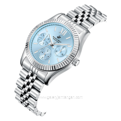 Beverly Hills Polo Club BP3169C.300 Silver Dial Blue Stainless Steel