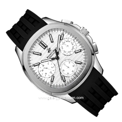 BEVERLY HILLS POLO CLUB BP3211X.331 Black Rubber Strap