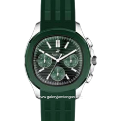 BEVERLY HILLS POLO CLUB BP3211X.375 Green Rubber Strap