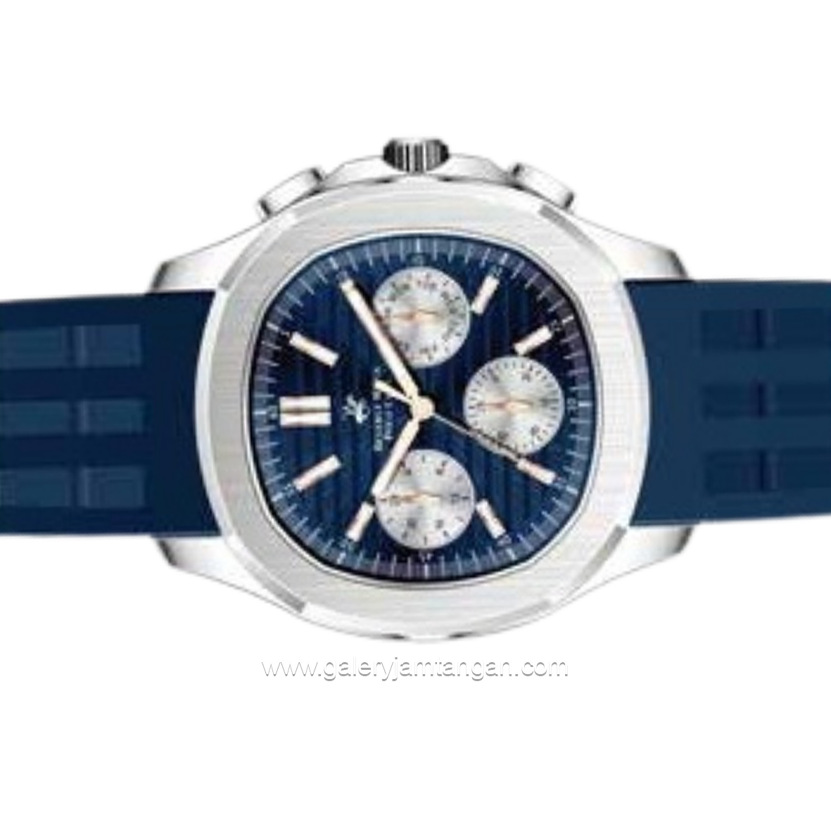 BEVERLY HILLS POLO CLUB BP3211X.390 Blue Rubber Strap