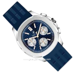 BEVERLY HILLS POLO CLUB BP3211X.390 Blue Rubber Strap