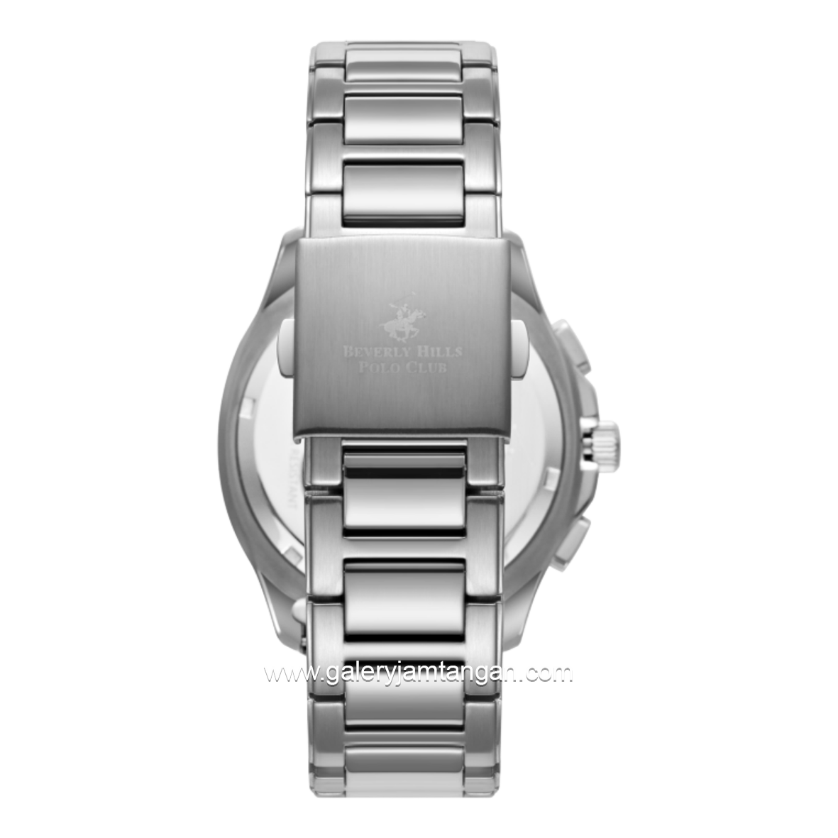 BEVERLY HILLS POLO CLUB BP3212X.360 Silver Dial Black Stainless Steel
