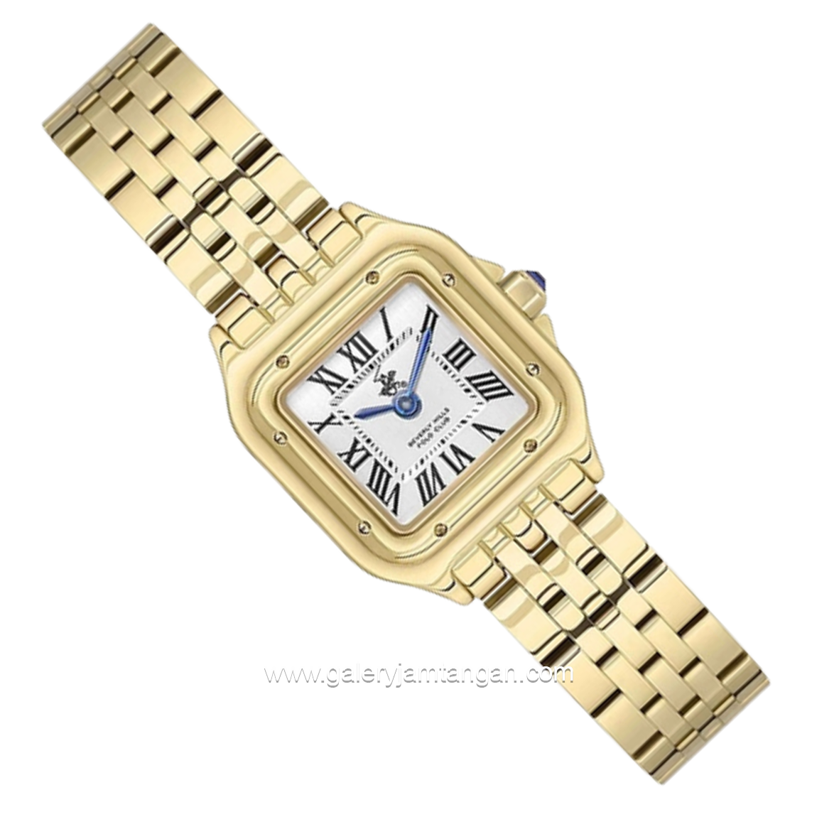 Beverly Hills Polo Club BP3600C.130 Gold Dial White Stainless Steel