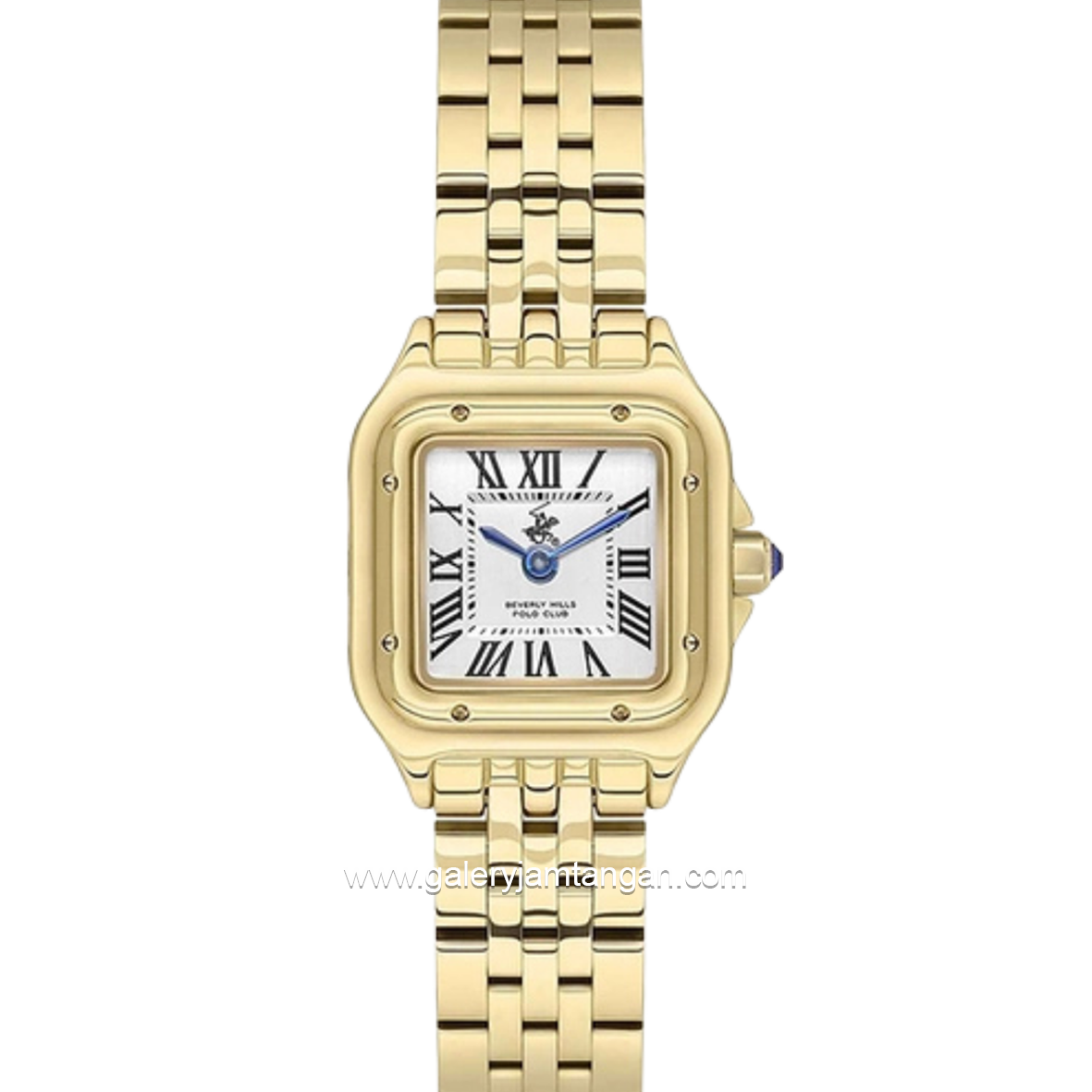 Beverly Hills Polo Club BP3600C.130 Gold Dial White Stainless Steel