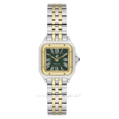 BEVERLY HILLS POLO CLUB BP3600C.270 Silver Gold Dial Green Stainless Steel