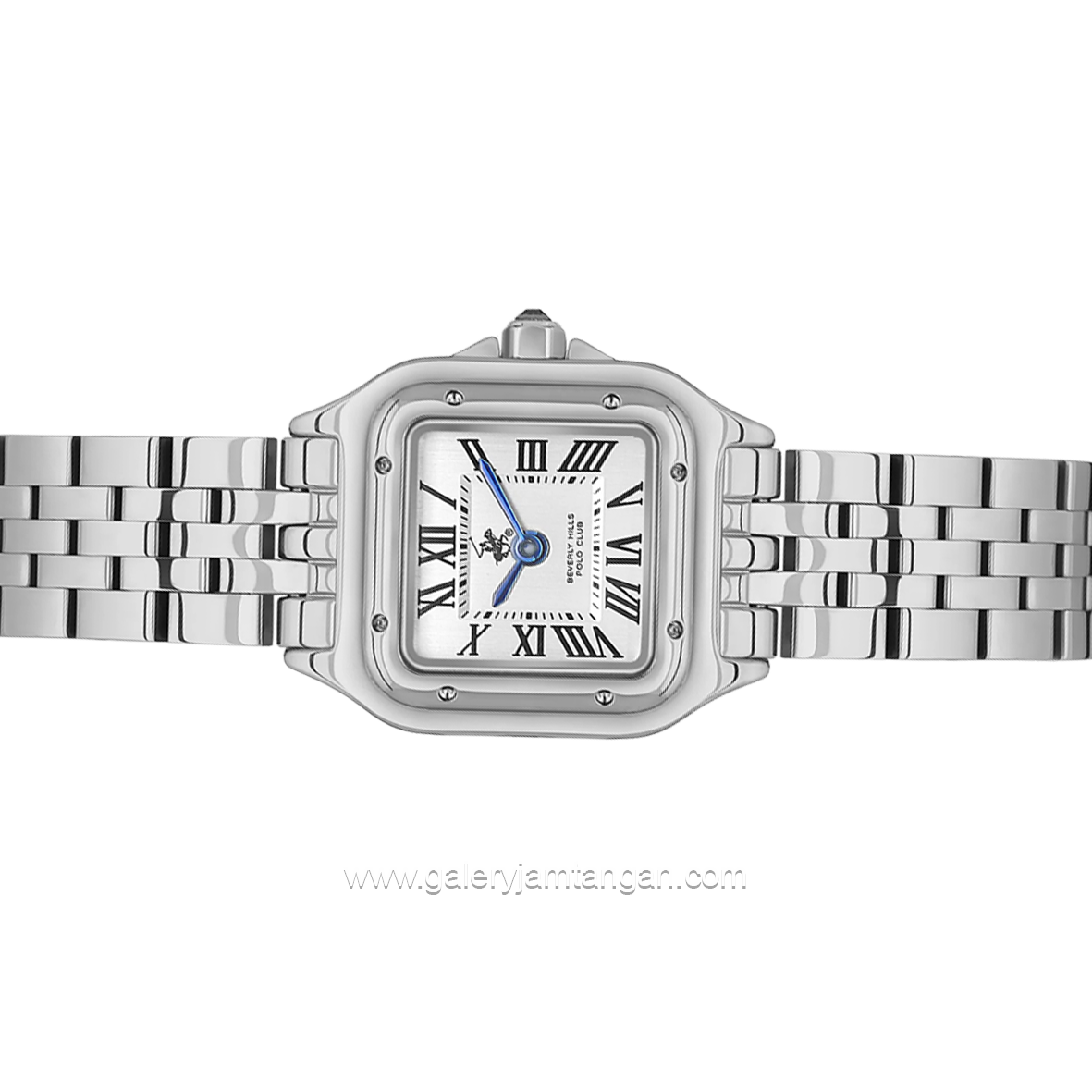 BEVERLY HILLS POLO CLUB BP3600C.331 Silver Dial White Stainless Steel