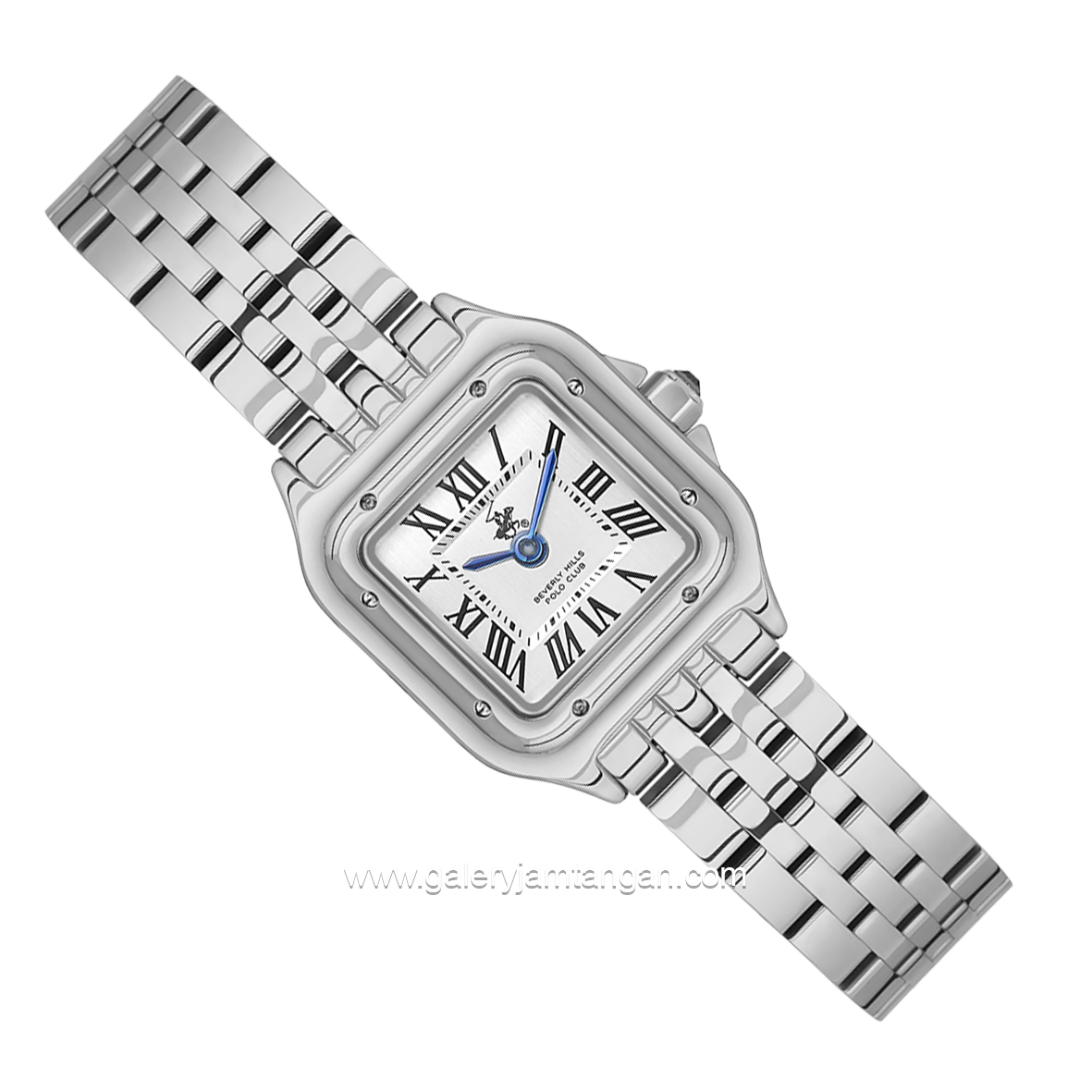 BEVERLY HILLS POLO CLUB BP3600C.331 Silver Dial White Stainless Steel