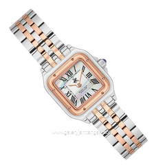 BEVERLY HILLS POLO CLUB BP3600C.520 Silver Rosegold Dial White Stainless Steel