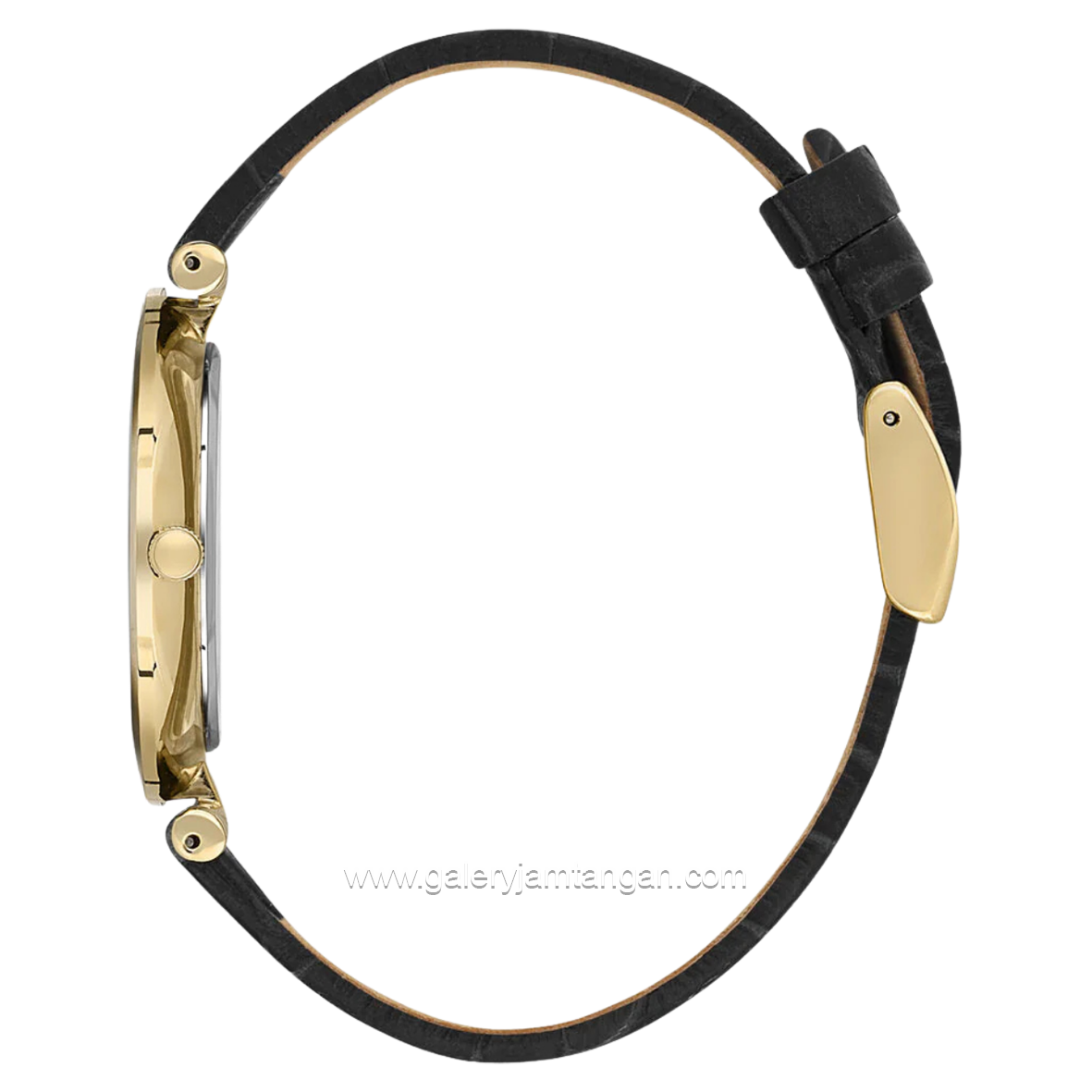 BEVERLY HILLS POLO CLUB BP3615X.131 Black Leather Strap