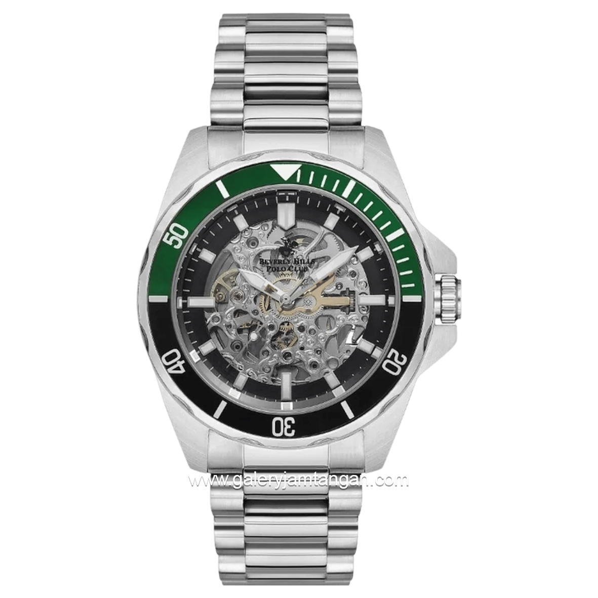 Beverly Hills Polo Club BP3637X.350 Automatic Silver Stainless Steel