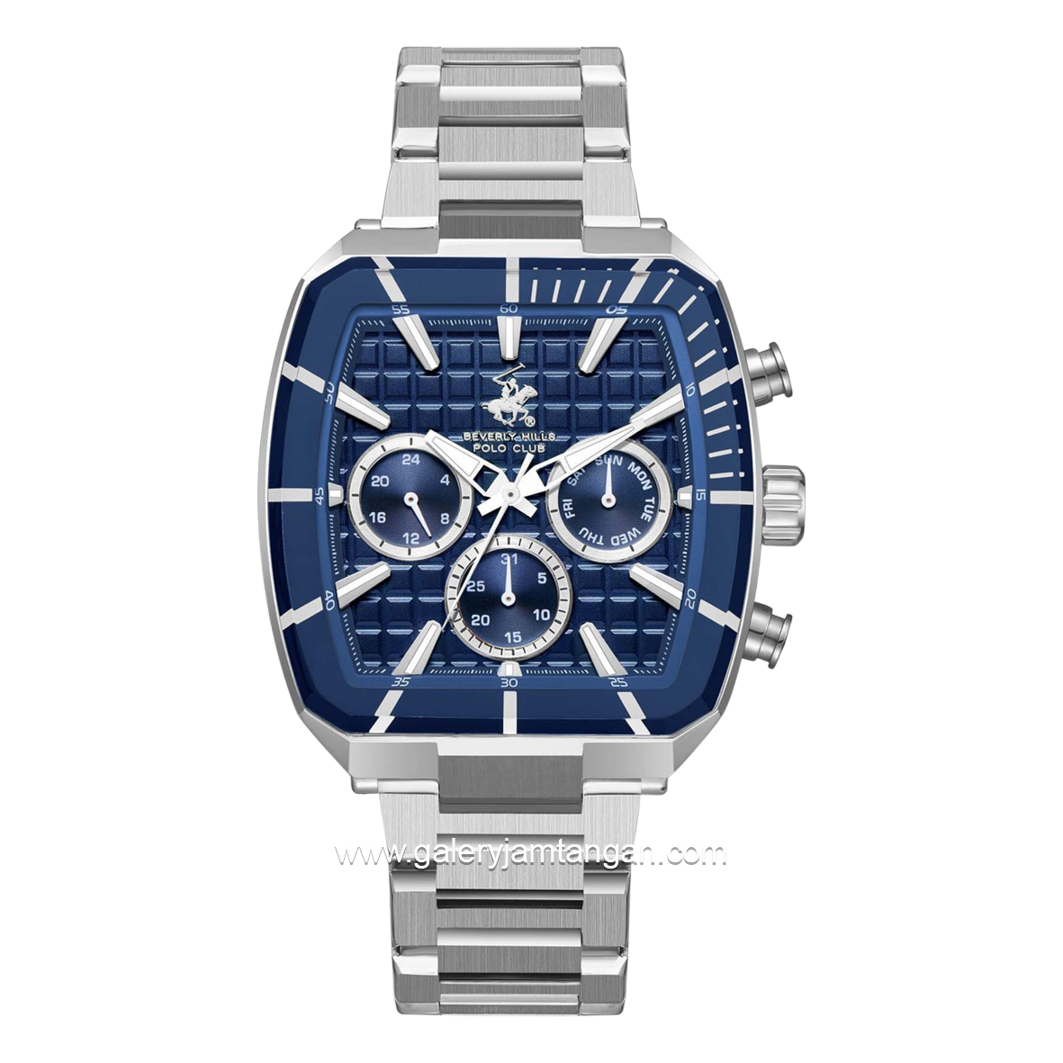 Beverly Hills Polo Club BP3658X.390 Silver Dial Blue