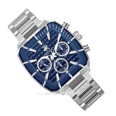 Beverly Hills Polo Club BP3658X.390 Silver Dial Blue